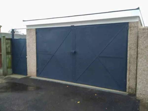 Garage front