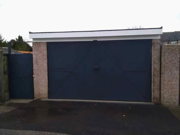 Garage front